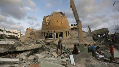 اسرائیلی بمباری سے غزہ میں 56 مساجد شہید، 122 اسکول اور ہزاروں رہائشی عمارات تباہ