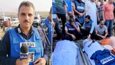 اسرائیلی بمباری میں صحافی جاں بحق، لائیو کوریج کے دوران ساتھی رپورٹرس رو پڑے