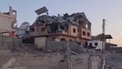 غزہ میں حماس کے 450 اہداف پر اسرائیلی فورسس کا حملہ (ویڈیو)