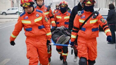 چین میں 6.2 شدت کا زلزلہ، 111 افراد ہلاک