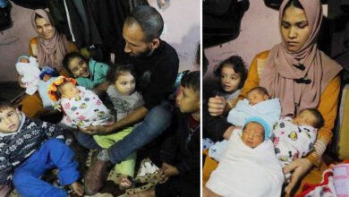 غزہ میں پانچ کیلو میٹر پیدل چل کر ہاسپٹل جانے والی حاملہ خاتون نے 4 بچوں کو جنم دیا