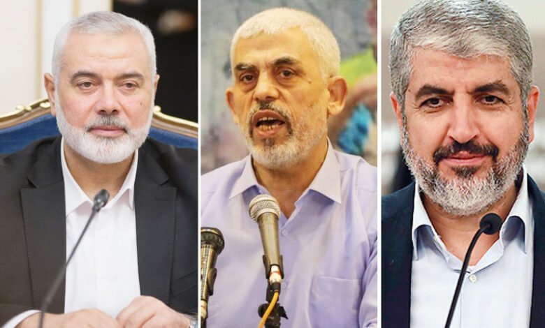 اسرائیل حماس کے 3 رہنماؤں کوجلد سے جلد ختم کرنے کا ارادہ رکھتا ہے