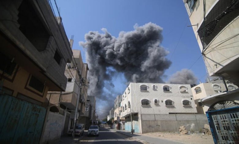 جنوبی غزہ میں اسرائیل کے حملے 16 فلسطینی جاں بحق
