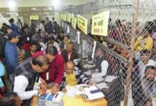 مدھیہ پردیش میں ووٹوں کی گنتی کے پہلے دو گھنٹوں کے رجحانات میں بی جے پی آگے