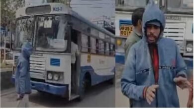 بسوں میں مرد مسافرین کیلئے سیٹس مختص کرنے کا مطالبہ، نوجوان کا انوکھا احتجاج