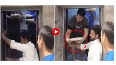 لفٹ میں پھنسے نوجوان نے ایسا ردعمل دیا کہ لوگ حیران رہ گئے (ویڈیو)