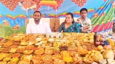 نئے داماد کیلئے 225اقسام کی ڈشس کی تیاری، حیدرآباد سے منگوایا گیا میٹھا (ویڈیو وائرل)