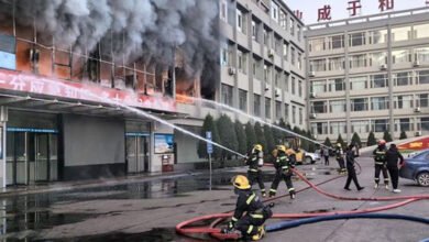 چین میں اسکول ہاسٹل میں آگ لگ گئی ، 13 طلبا ہلاک