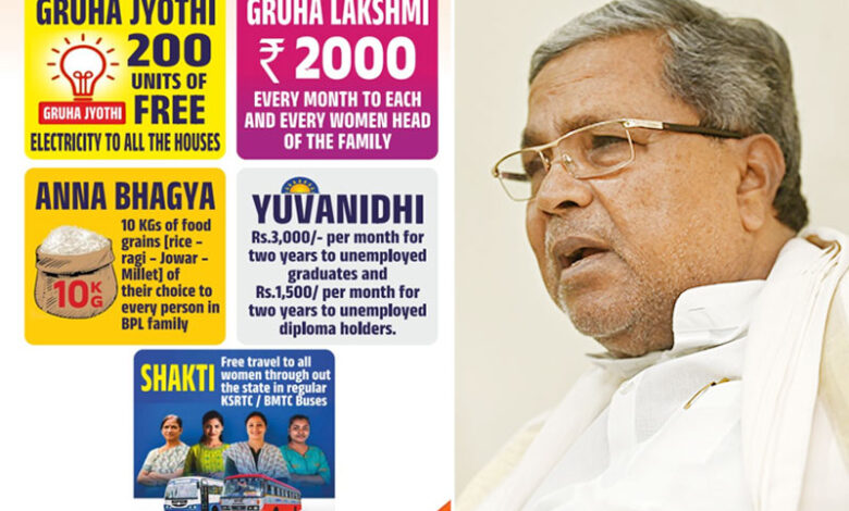 کرناٹک میں 5 ضمانتیں حکومت کیلئے مالی بوجھ بن گئیں: رائریڈی