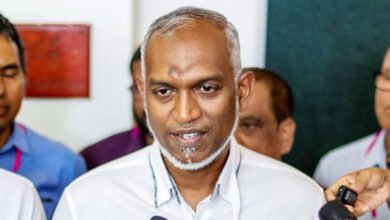 ہندوستان اپنی فوجی ہٹالے،مالدیپ کے داخلی امور میں بیرونی مداخلت گوارا نہیں: صدرمحمدمعزو