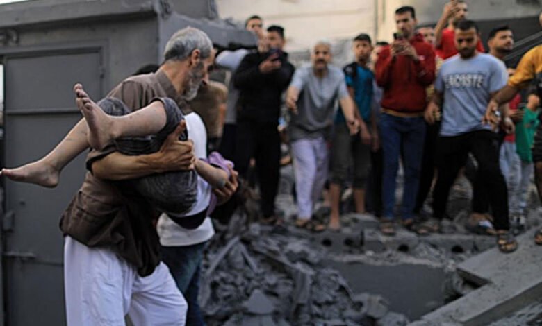 غزہ لڑائی میں 25 ہزار سے زائد فلسطینی شہید