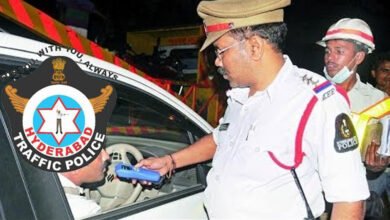 نئے سال کے موقع پر حیدرآباد میں حالت نشہ میں گاڑیاں چلانے والوں کیخلاف معاملہ درج