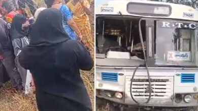 آرٹی سی بس کا بریک فیل، بعض مسافرین زخمی (ویڈیو وائرل)