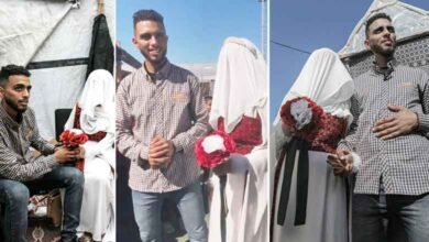 غزہ میں 3روز قبل شادی کے بندھن میں بندھا جوڑا بمباری میں شہید