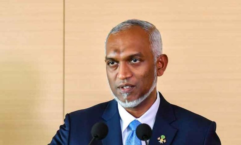 بیرونی طاقتیں مالدیپ کے بحری علاقہ کی نگرانی کی زحمت نہ کریں: صدرمعزو