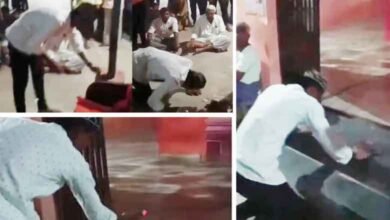 بھینسہ میں شرپسند ہندوعناصر نے نابالغ مسلم لڑکے سے زبردستی مندر میں آرتی وپوجا کروائی (ویڈیو)