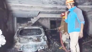 دہلی میں رہائشی عمارت میں آگ لگ گئی،4 افراد ہلاک