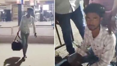 اوڈیشہ سے 10کلوگانجہ حیدرآباد منتقل کرنے کی کوشش،نوجوان گرفتار(ویڈیو)
