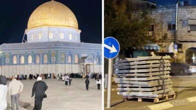 مسجد اقصیٰ کے اطراف آہنی باؤنڈری نصب کرنے اسرائیل کا ناپاک منصوبہ