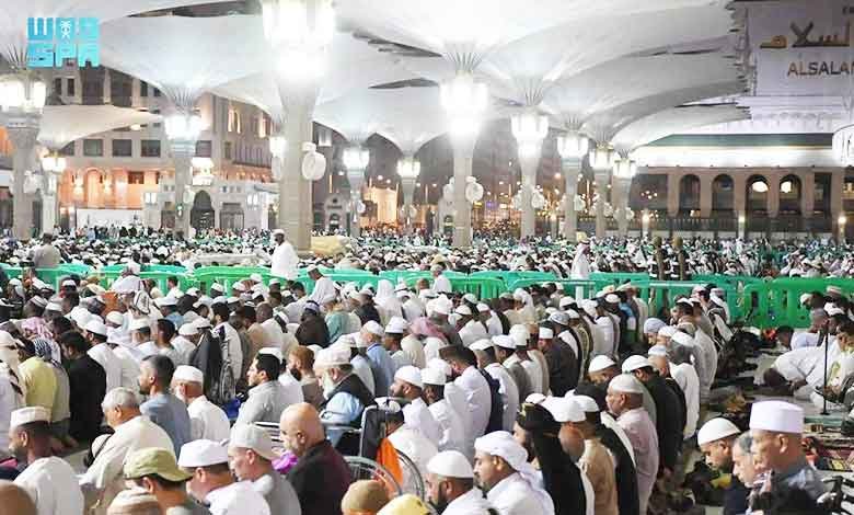 رمضان المبارک کا پہلا ہفتہ،مسجد نبویؐ میں زائرین کی تعداد 50 لاکھ سے تجاوز کرگئی