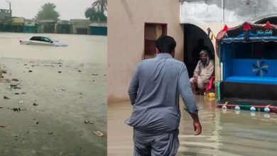 پاکستان میں طوفانی بارشوں کے نتیجے میں 32 افراد جان بحق