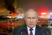 ماسکو میں کنسرٹ پر حملہ مسلم انتہا پسندوں نے کیا:صدر ولادیمیر پوٹن