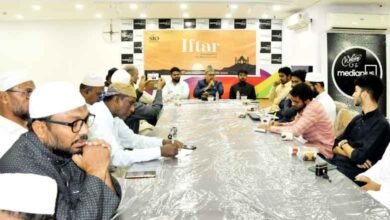 ایس آئی او حیدرآباد کے زیراہتمام میڈیا برادری کیلئے دعوتِ افطار