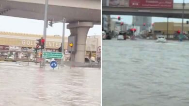 متحدہ عرب امارات میں شدید بارشوں کے بعد سیلابی صورتحال، مزید بارش کی پیش قیاسی