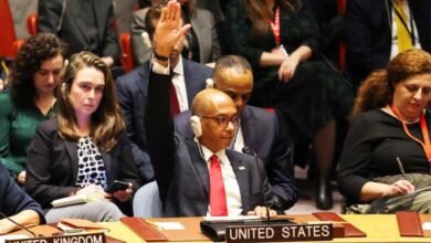 امریکہ نے فلسطین کی اقوام متحدہ کی رکنیت سے متعلق درخواست ویٹو کردی