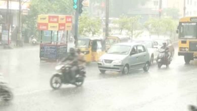 حیدرآباد کے کئی علاقوں دھواں دھار بارش