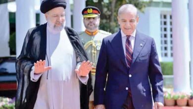 ایرانی صدر ابراہیم رئیسی کی اسلام آباد آمد، دہشت گردی سے نمٹنے مشترکہ کوششوں پر آمادگی