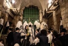 یہودیوں کا مذہبی تہوار، سیکڑوں یہودیوں کامسجد اقصیٰ پر دھاوا، فلسطینیوں کو نکال دیا