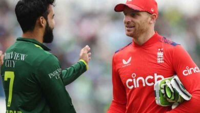 انگلینڈ نے دوسرے ٹی ٹوئنٹی میچ میں پاکستان کو 23 رنز سے ہرایا