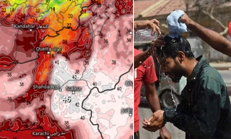 پاکستان شدید گرمی کی زد میں، درجہ حرارت 50 ڈگری تک پہنچ گیا