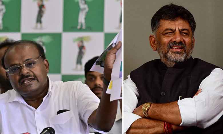 کمارا سوامی ”بلیک میلنگ کے بادشاہ“، سیکس ویڈیوز گشت کروانے کے پیچھے جے ڈی ایس لیڈر کا ہاتھ: شیوکمار