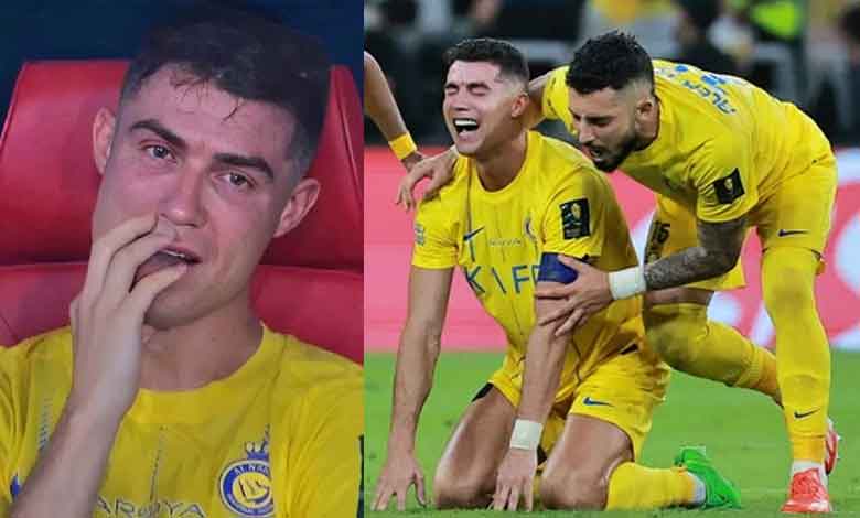 الہلال سے شکست کے بعد رونالڈو روپڑے (ویڈیو دیکھیں)