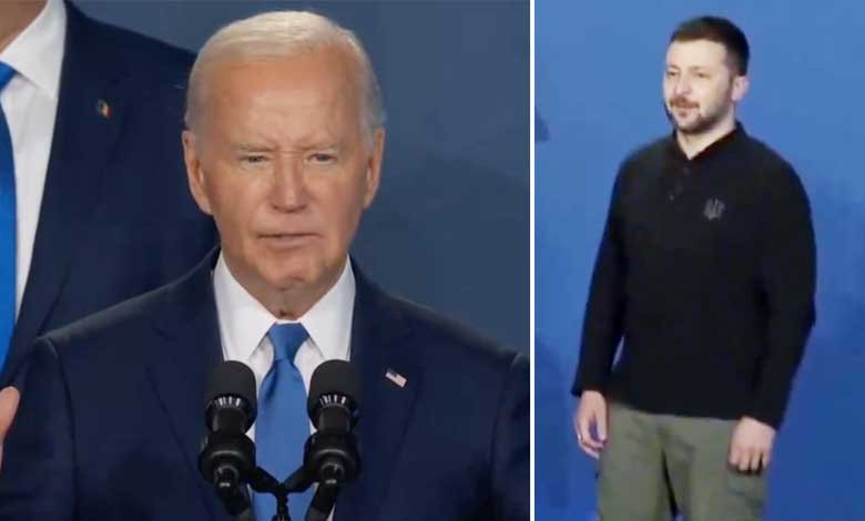 امریکہ کے عمر رسیدہ صدر جو بائیڈن بھلکڑ ہوگئے، یوکرینی صدر کو غلطی سے پوٹن کہہ بیٹھے (ویڈیو)