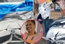 ممبئی میں بی ایم ڈبلیو کار نے اسکوٹر پرجارہے جوڑے کو کچل دیا، خاتون ہلاک