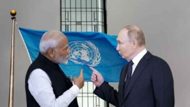 روس کے خلاف قرارداد، ہندوستان اقوام متحدہ اجلاس سے غیرحاضر