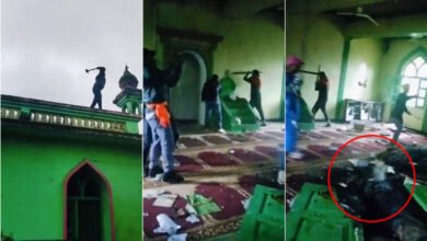 مہاراشٹرا: کولہا پور کے ایک گاؤں کی مسجد پر ہندوتوا کارکنوں کا حملہ، توڑ پھوڑ، قرآن مجید کے نسخے نذر آتش