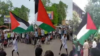 ’محرم جلوسوں میں فلسطینی پرچم لہرانے والوں کے خلاف کیسس واپس لئے جائیں‘