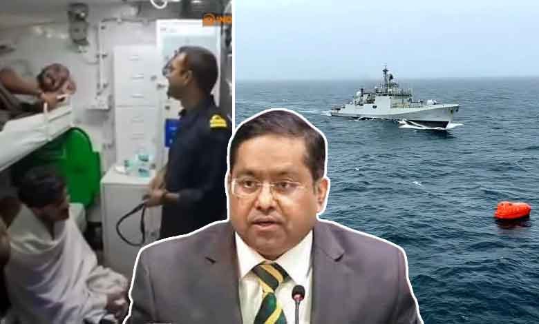 عمان کے قریب ڈوبنے والے جہاز سے 8 ہندوستانی عملے کو بحفاظت بچا یاگیا