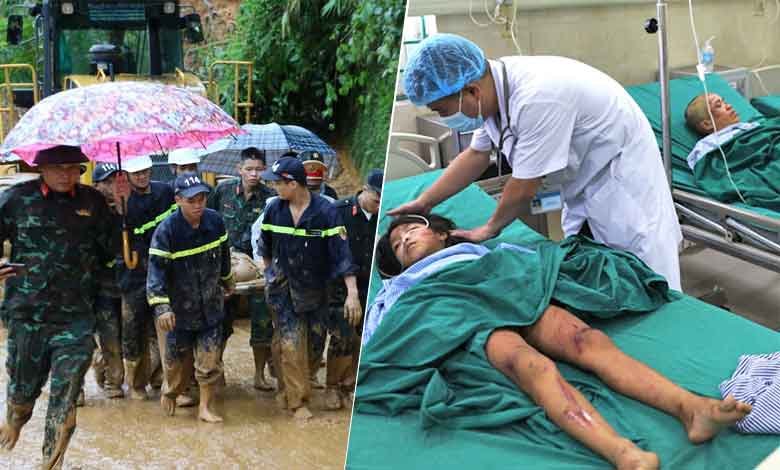 ویتنام کے شمالی پہاڑی علاقے میں مٹی کا تودہ گرنے سے 11 افراد ہلاک