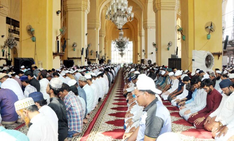 حیدرآباد کی مساجد، زیارت گاہوں اور خانقاہوں میں رمضان کے عظیم الشان اور رُوح پرور اجتماعات
