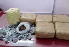 تلنگانہ: گاڑیوں کی تلاشی۔21کلوگانجہ ضبط
