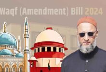 اسدالدین اویسی وقف ترمیمی بل کے خلاف سپریم کورٹ سے رجوع
