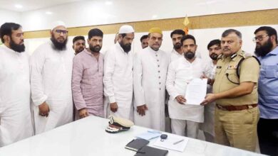 سنگاریڈی میں فرقہ وارانہ حملہ کے خلاف کانگریس اقلیتی قائدین کی ڈی جی پی کو یادداشت پیش