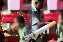 پانچ سالہ بچے کو سگریٹ پلانے کا شرمناک واقعہ (ویڈیو وائرل)