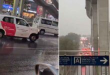 حیدرآباد میں گرج وچمک اور تیز ہواؤں کے ساتھ دھواں دھار بارش، آئندہ 3 دنوں تک مزید بارش کا امکان