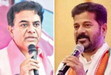 KTR strongly criticizes Congress government،ایس آر ڈی پی کے تحت بنیادی ڈھانچہ کی ترقی کی سست رفتار پر کانگریس حکومت پرکے ٹی آرکی سخت تنقید